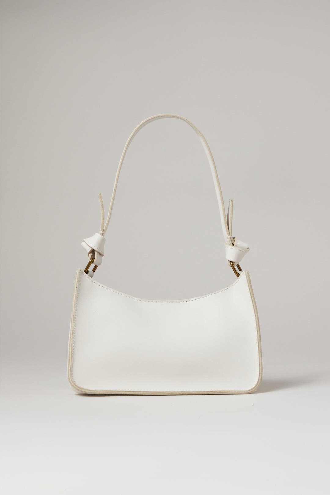 Madewell Pewter Sydney Hobo Bag White