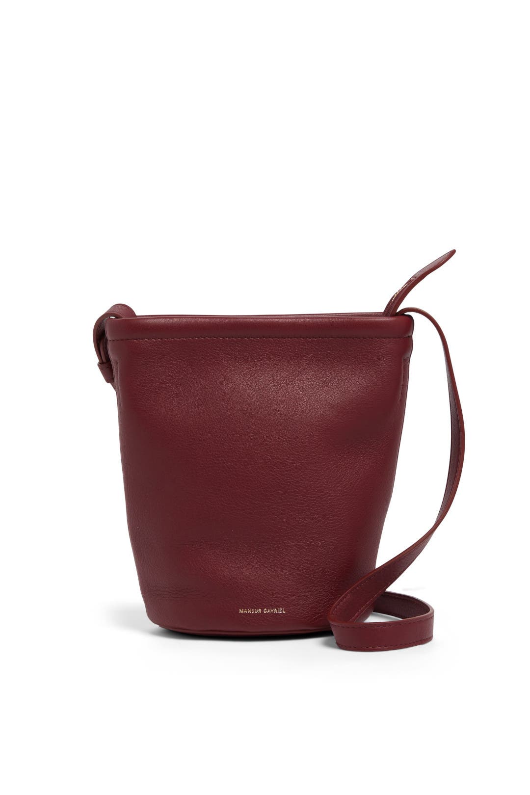 Mansur Gavriel Accessories Mini Zip Bucket Bag Red