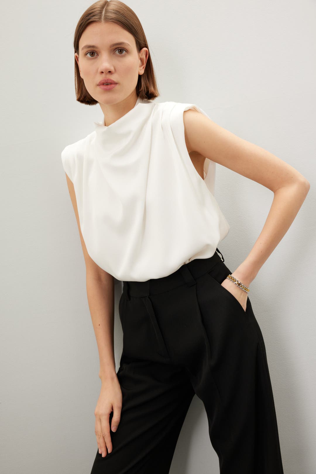 Modern Citizen Allegra Blouse White