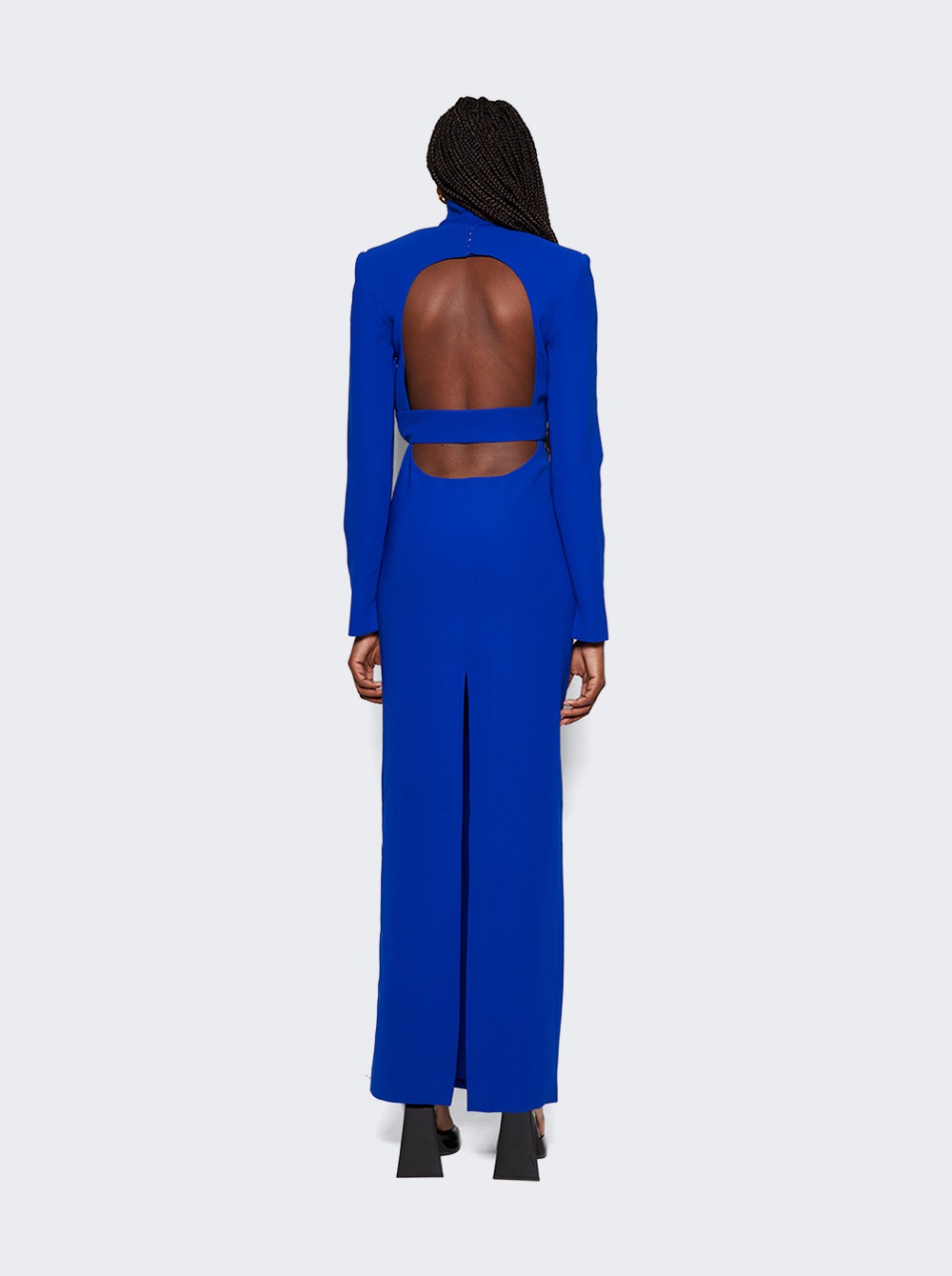 High Neck Backless Dress