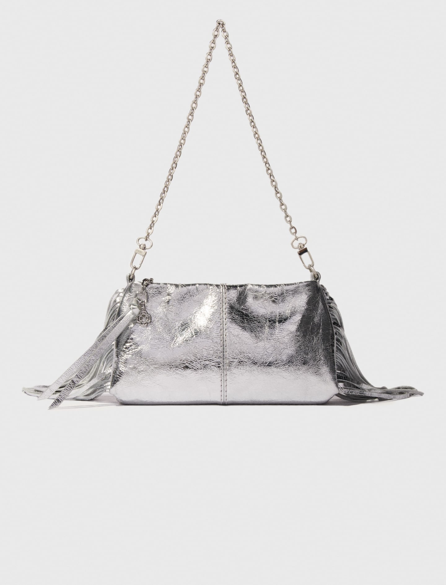 Miss M leather clutch bag