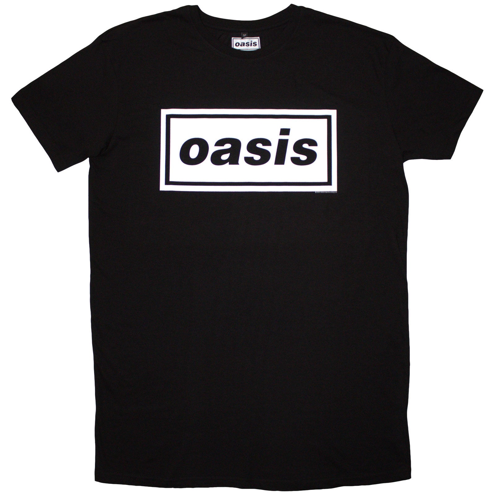 OASIS - DECCA LOGO - Shirt Dress Black