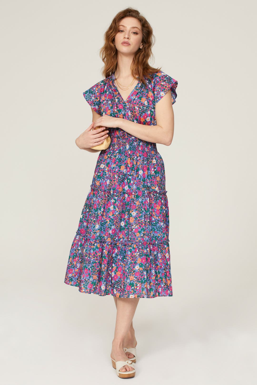 Rails Amellia Dress Blue-multicolored-print