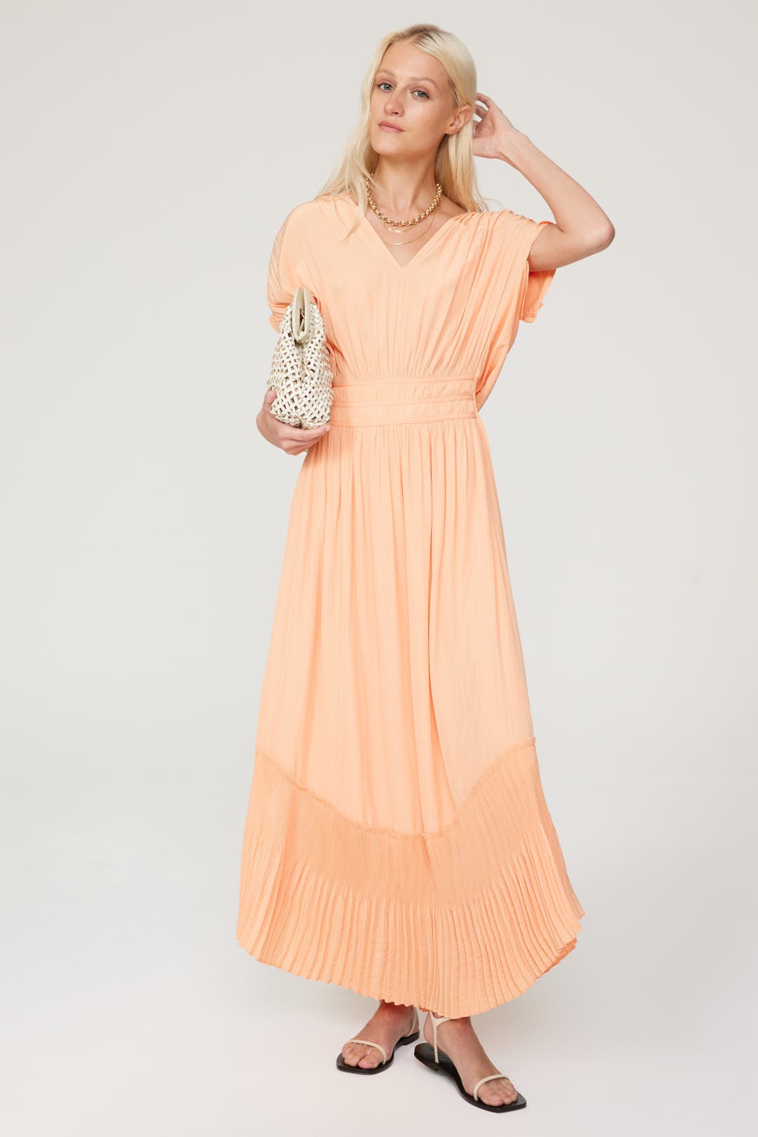 Ramy Brook Cymone Dress Orange