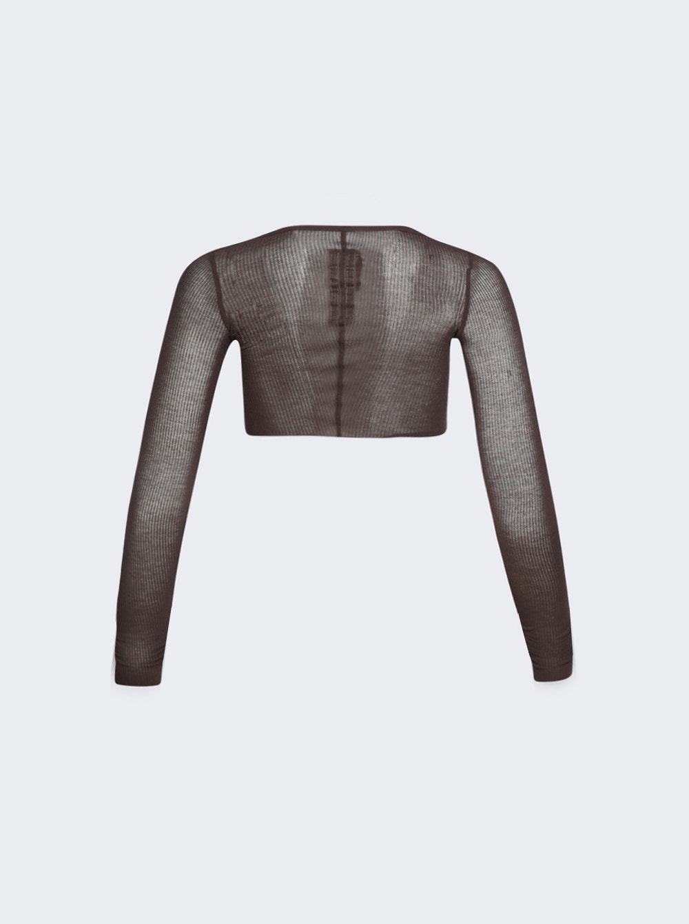 Long Sleeve Crop Top Macassar