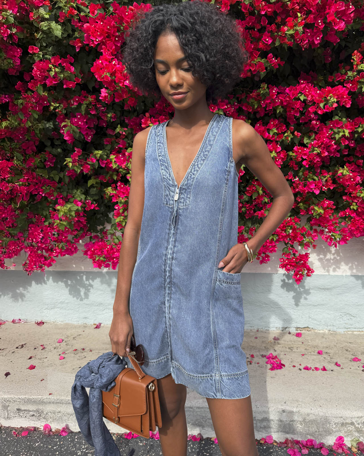 Splendid - Lounge Denim Mini Dress