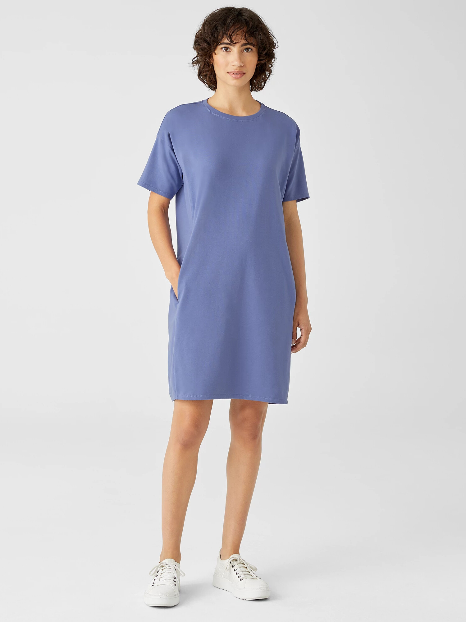 Traceable Cotton Jersey Dress
