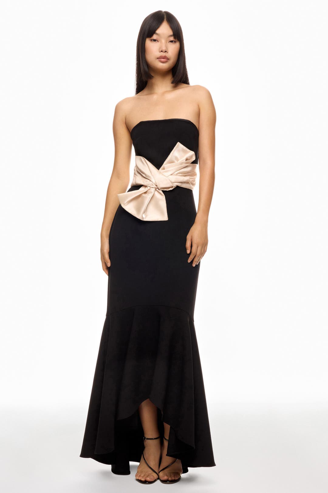 Shoshanna Smith Dress Black-gold
