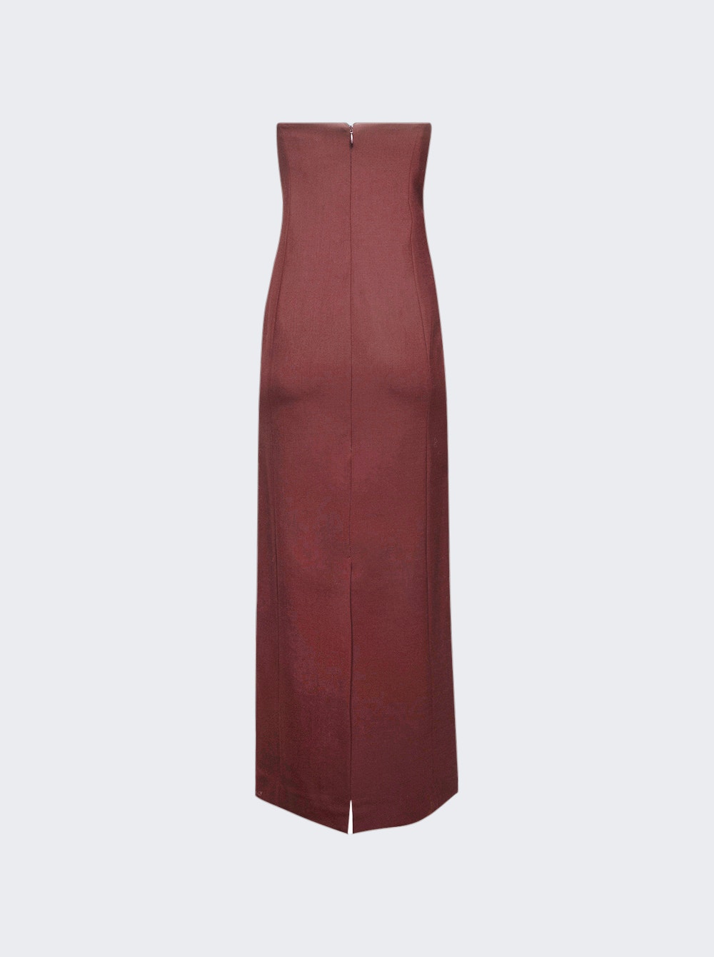 Shilo Bustier Maxi Dress Burgundy