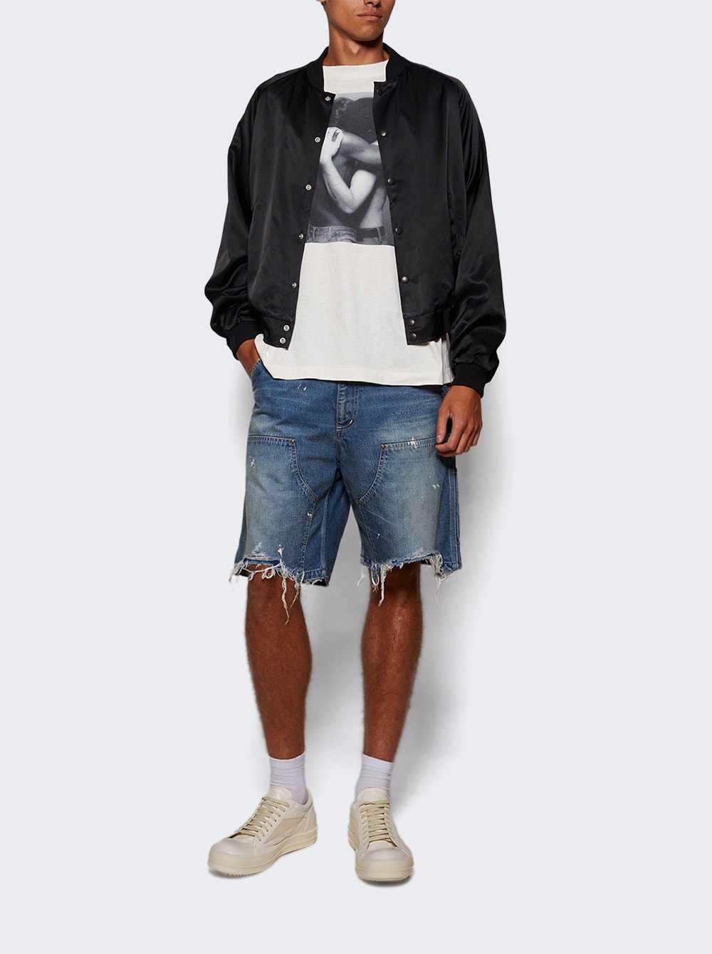 X Lastman Love Song Bomber Jacket Black