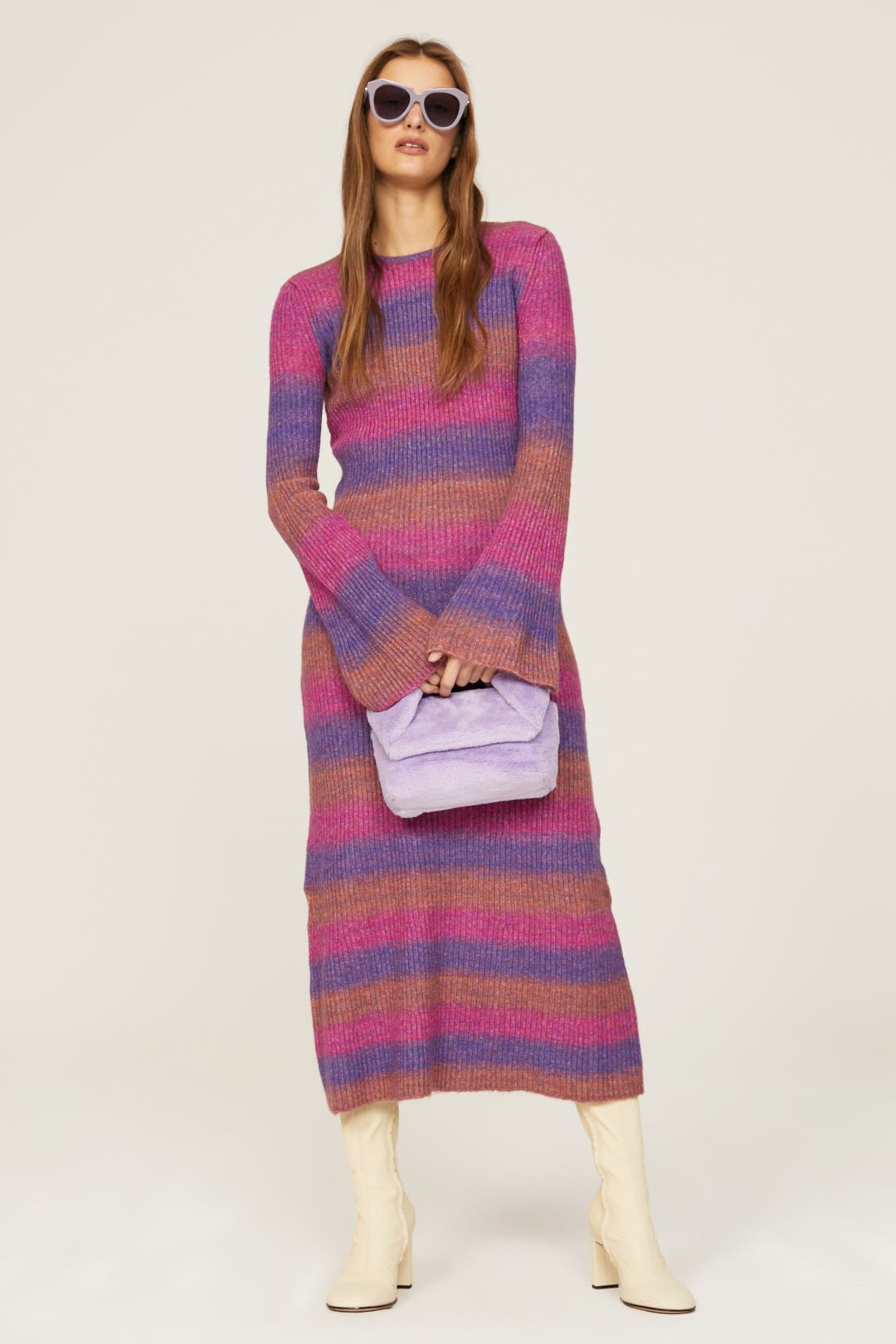 Simonmiller Axon Dress Purple-multicolored-print