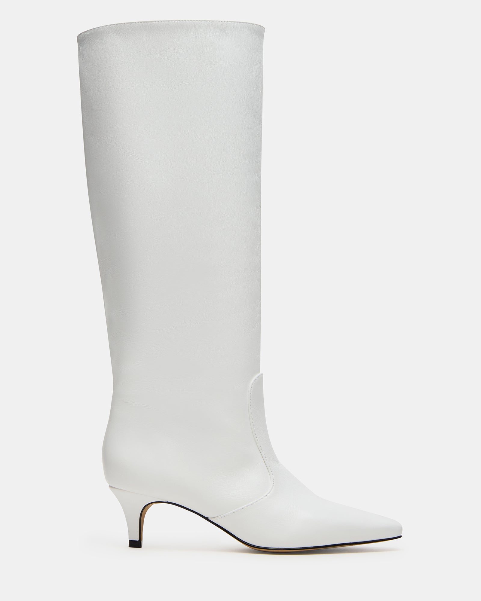 Steve Madden Women's Lander Knee High Boots - White - Size