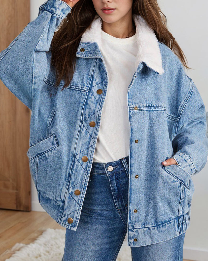 Stylish Denim Style % Cotton Jacket