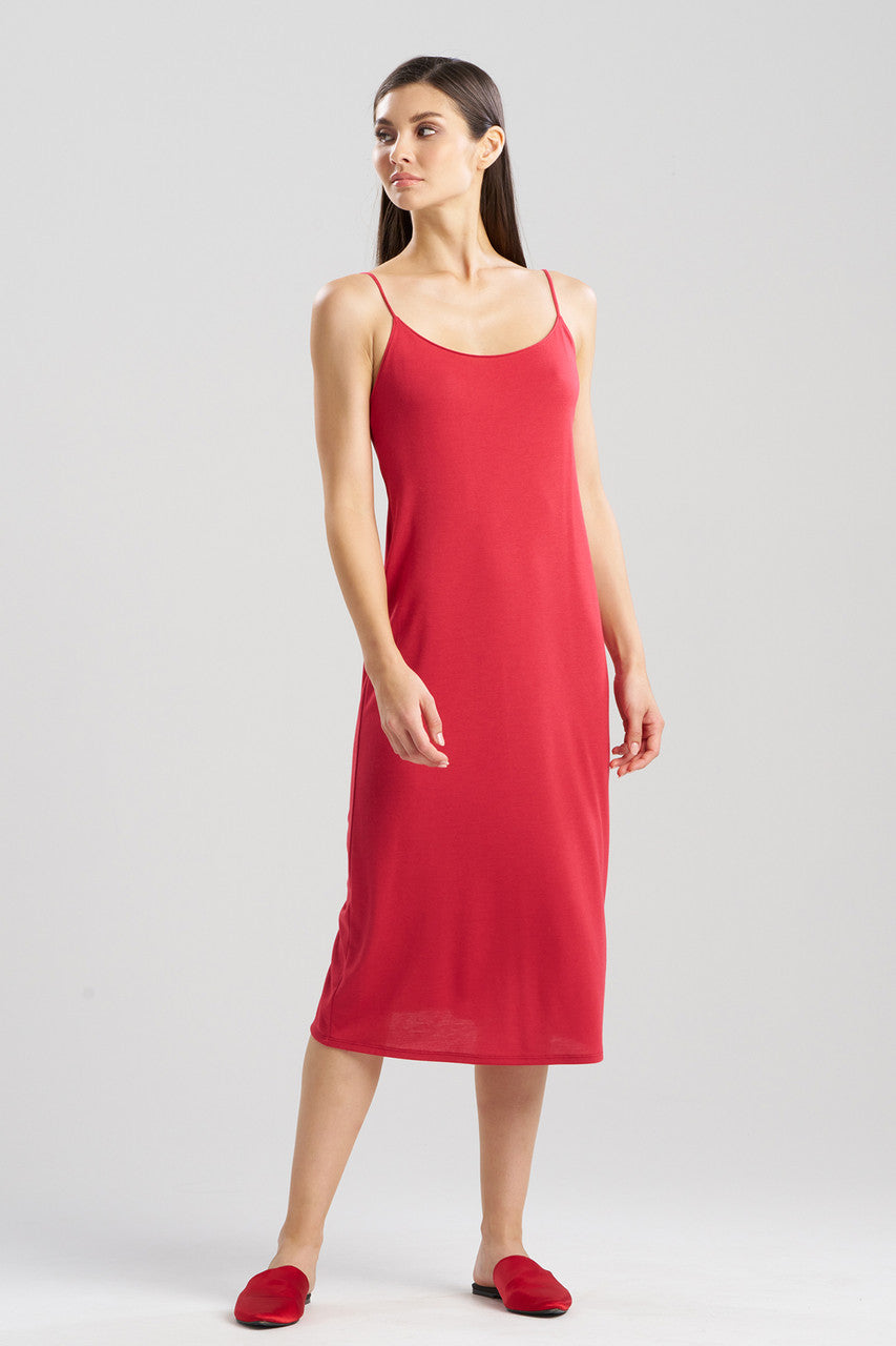 Shangri-La TENCEL™ Slip Dress - Crimson Red X
