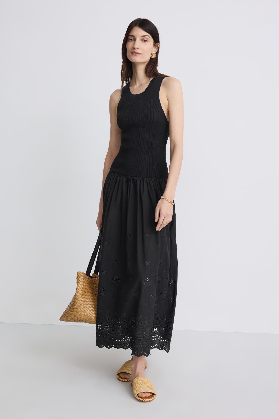 Vanessa Bruno Ennaya Midi Dress Black