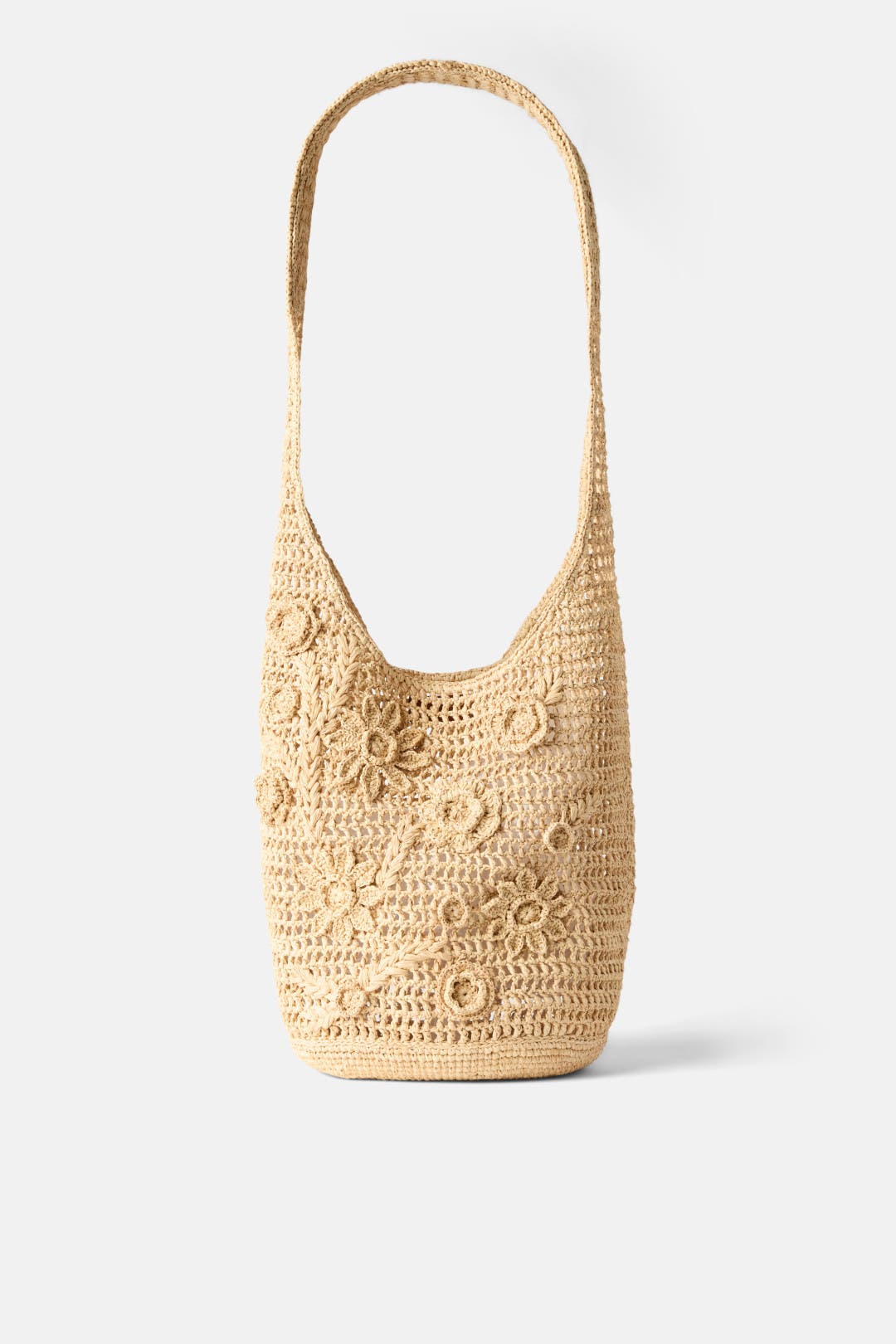 Vanessa Bruno Accessories Sac Raffia Hobo Bag Brown