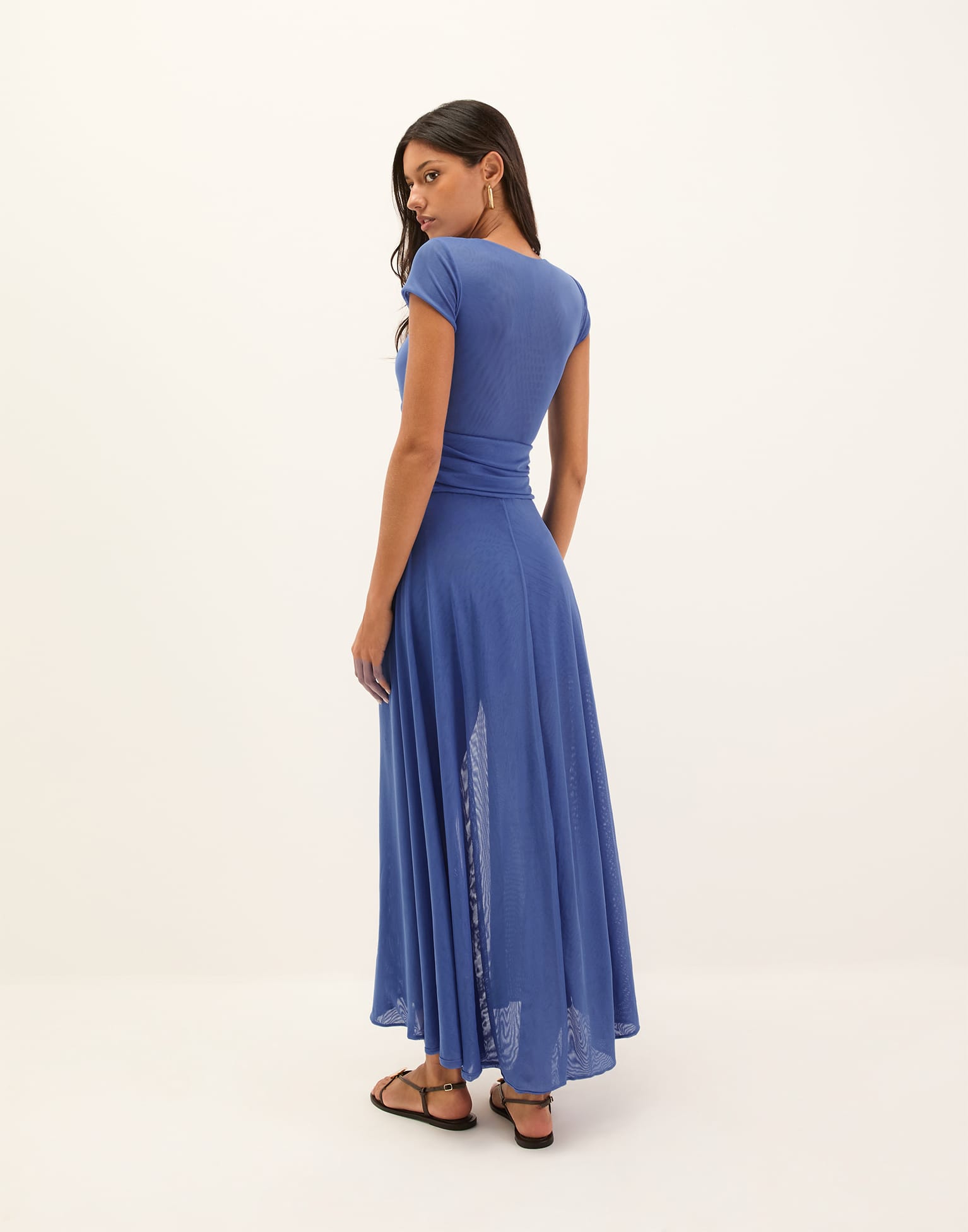 S Maelly Maxi Dress - Wavesong, Size: