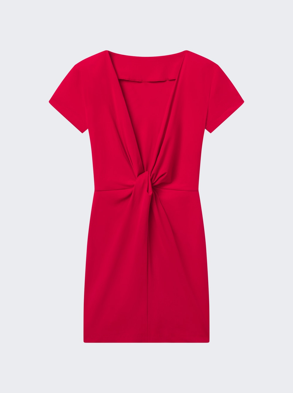X Alexandra Leclerc The Monaco Mini Dress Red