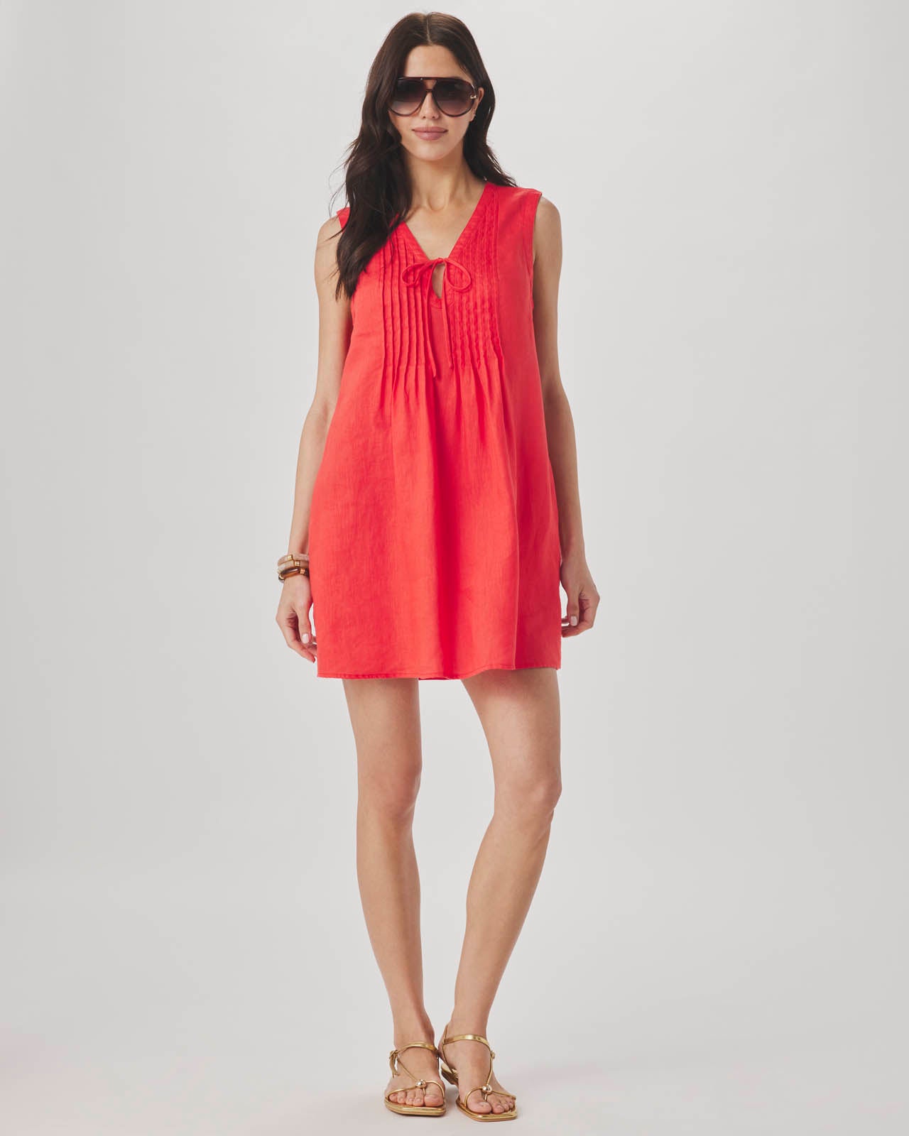 Splendid - Stella Linen Mini Dress