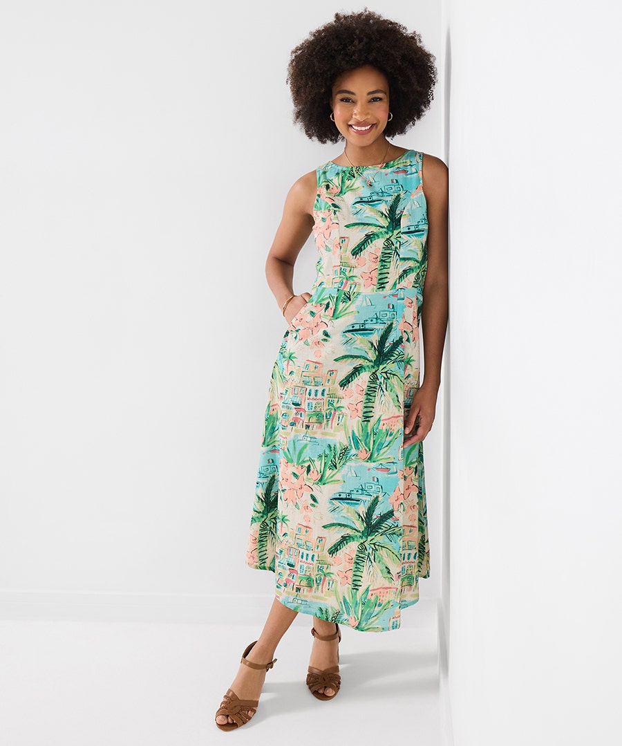 Women's Riviera Dreams Shift Dress - Size - by Joe Browns