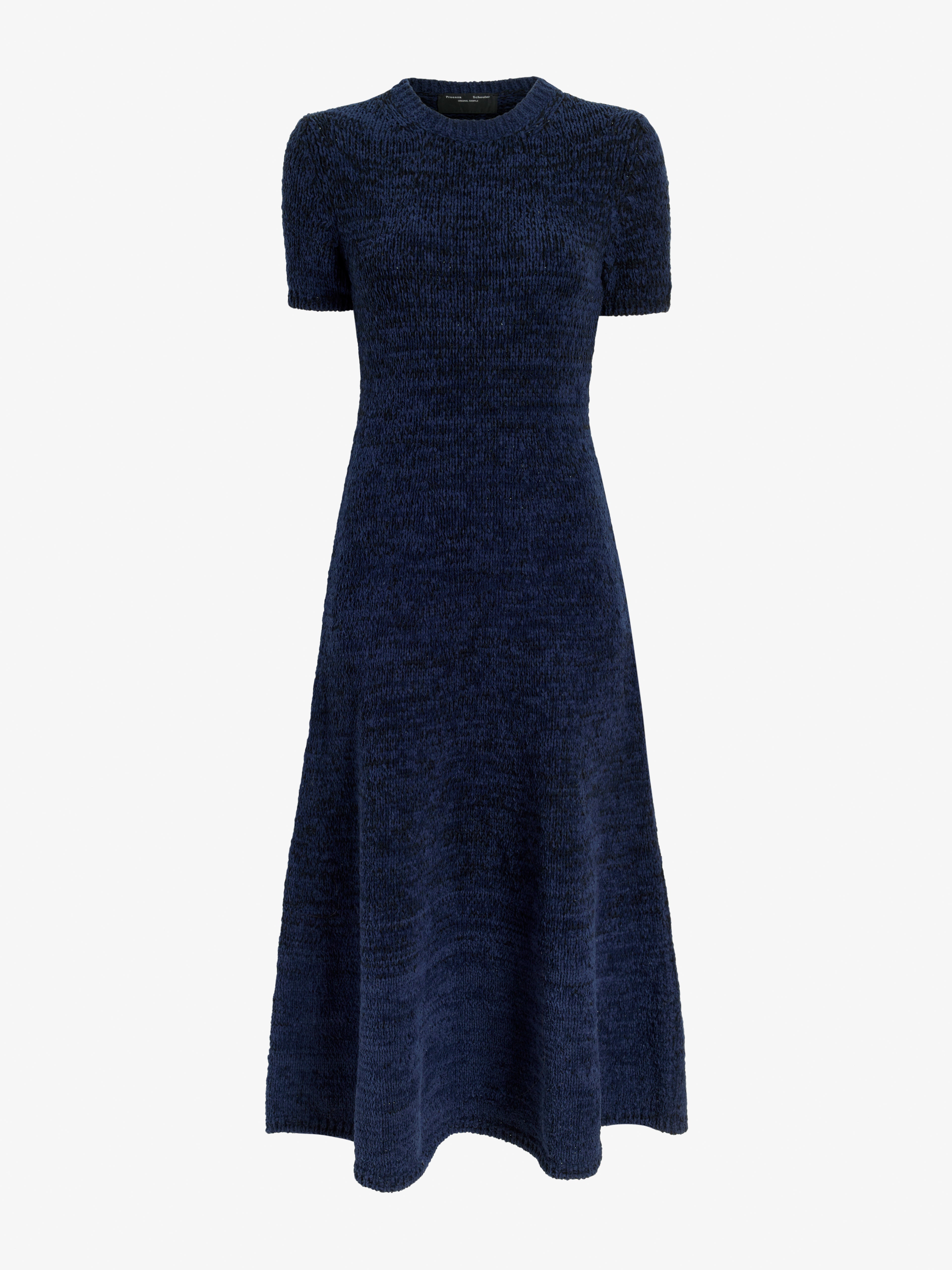 Mel Dress in Marled Cotton
