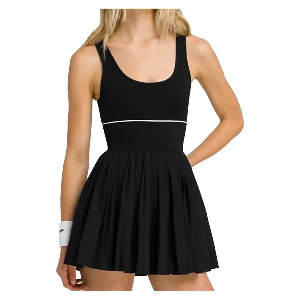 Women's Sportif Tennis Dress Black