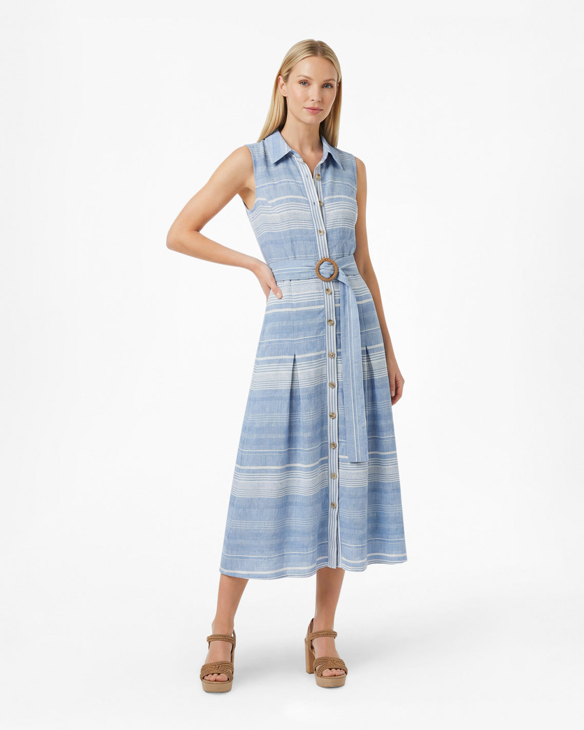 Vera Sleeveless Midi Dress