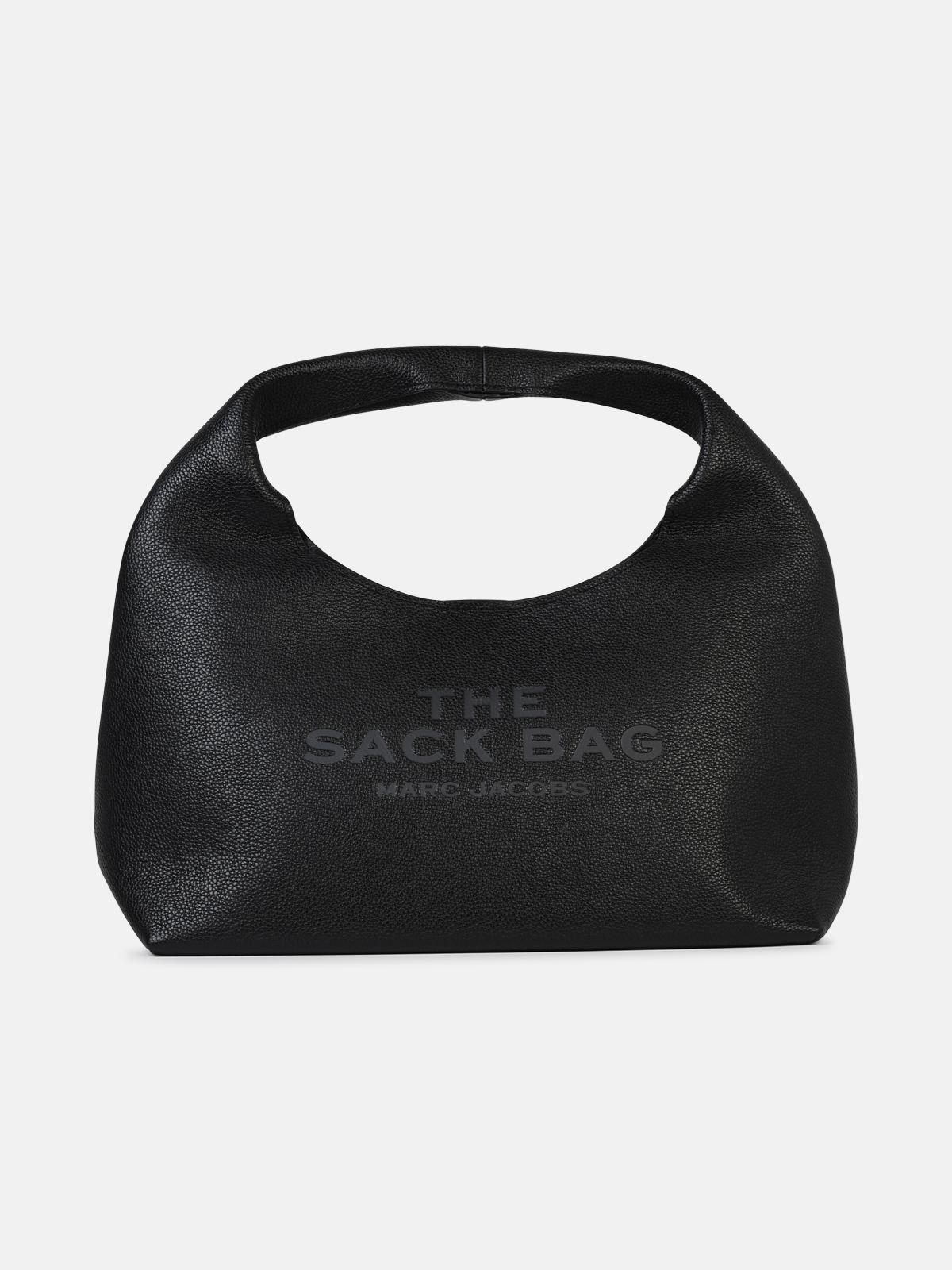 MARC JACOBS 'Sack' Black Leather Bag