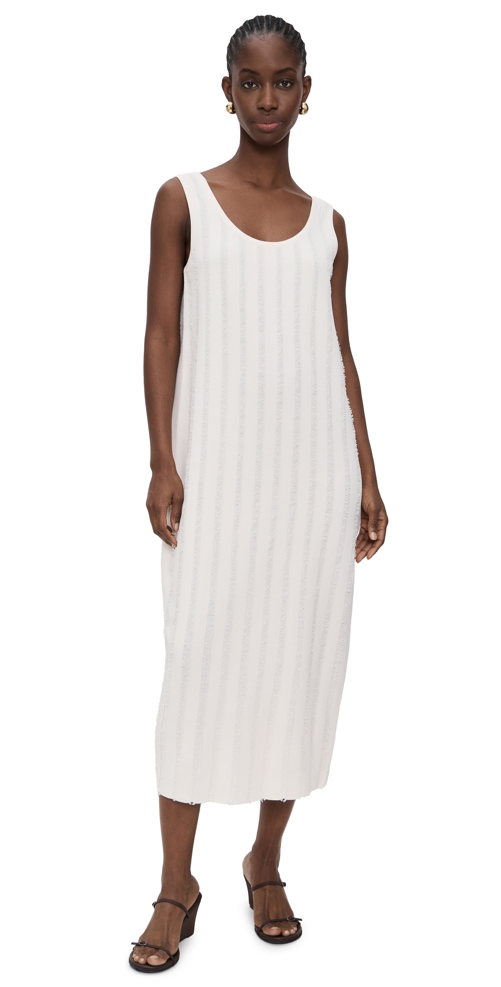 A. EMERY Enid Knit Dress Parchment