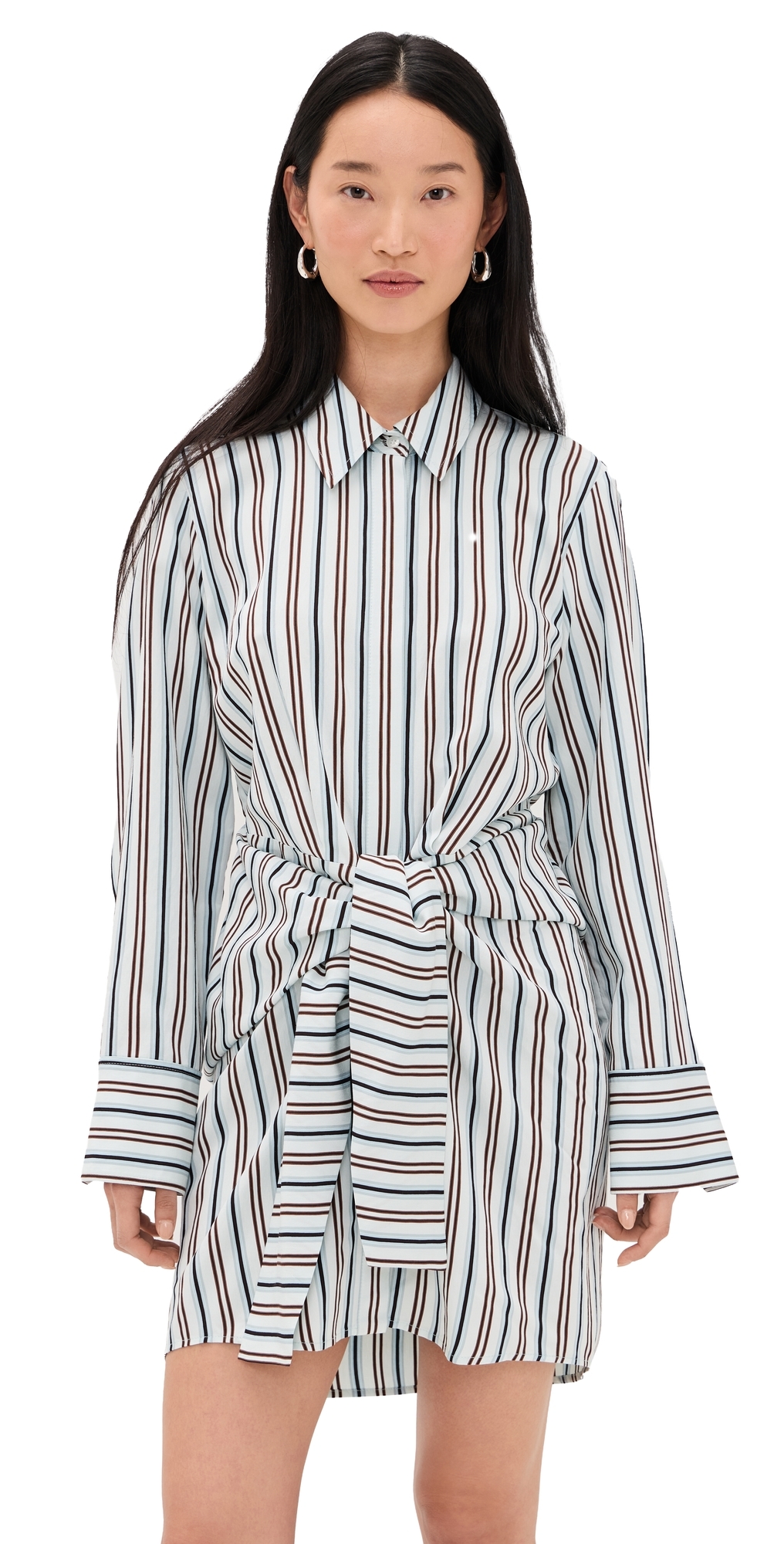 A. L.C. Mia Shirt Dress Ice MintGanache