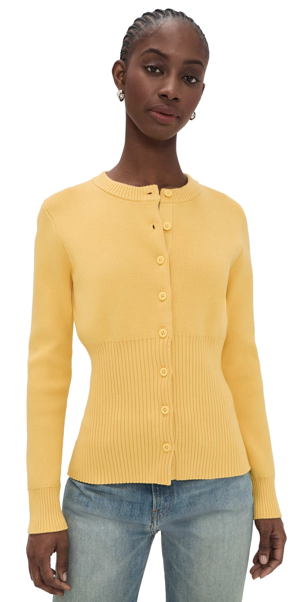 ALIGNE Ruby Knitted Cardigan Butter