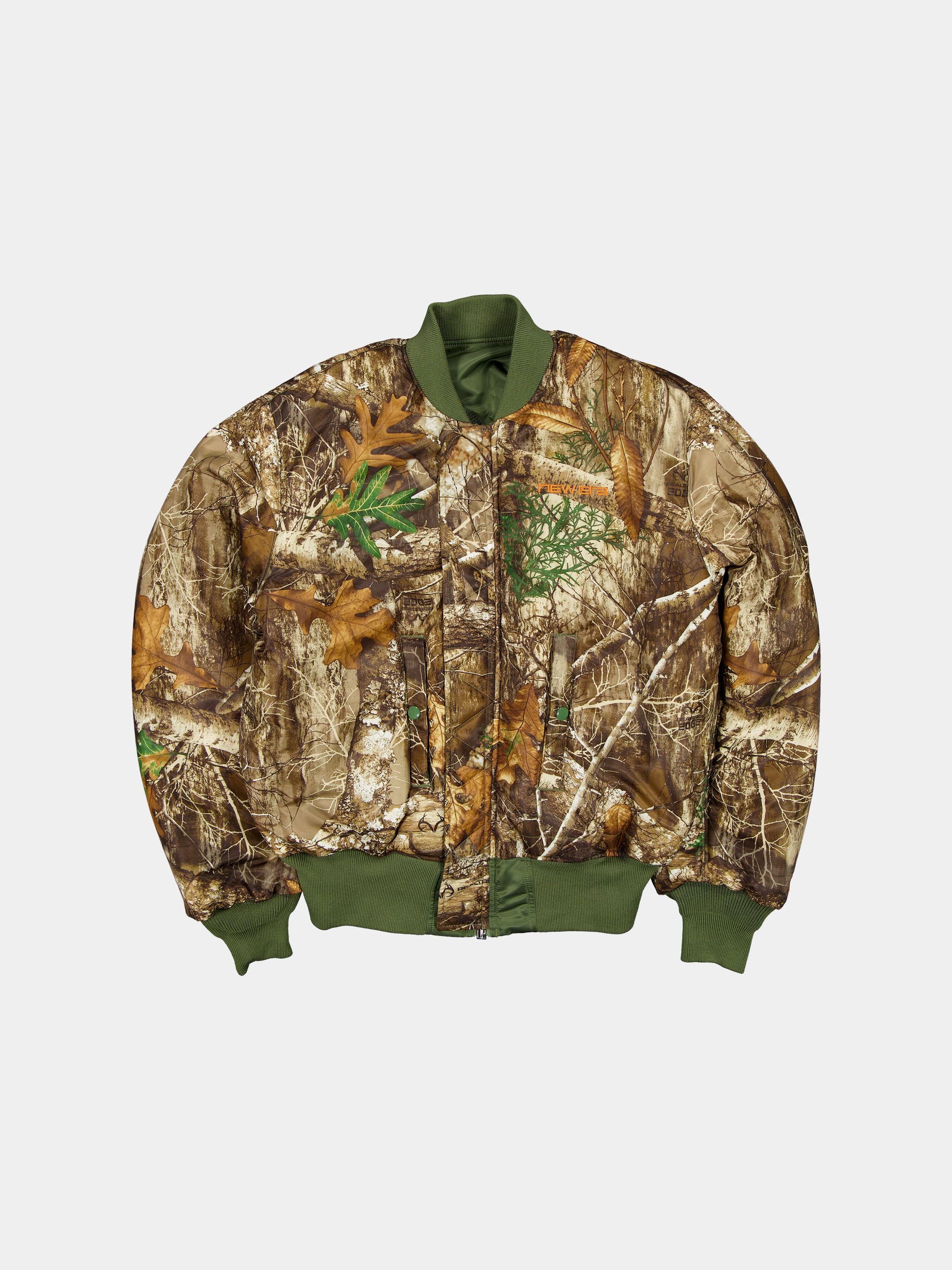 ALPHA X NEW ERA X REALTREE CAMO MA- BOMBER JACKET
