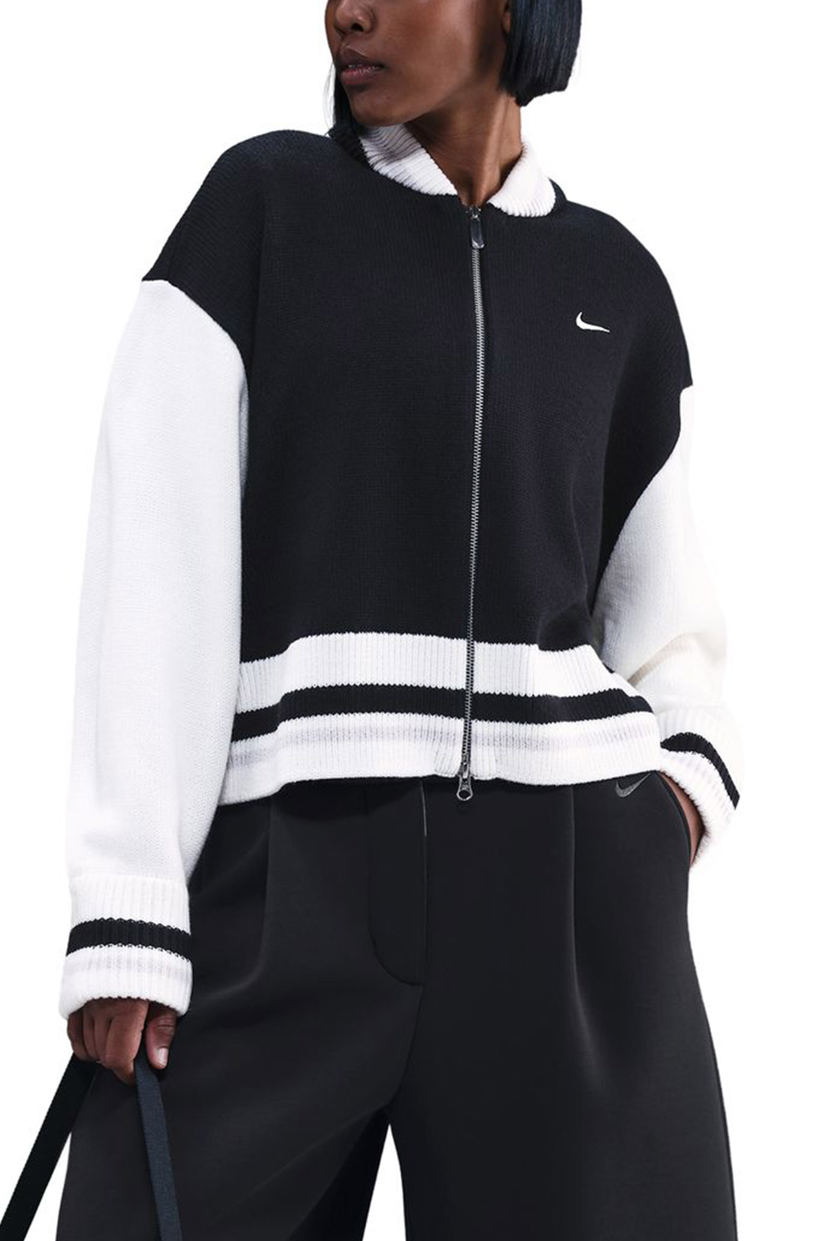 Women Sportswear Cardigan BlackSailVast GreySail Jackets S BlackSailVast GreySail