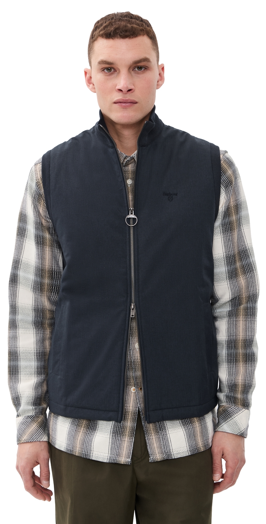 Barbour Dryburn Knitted Gilet Navy