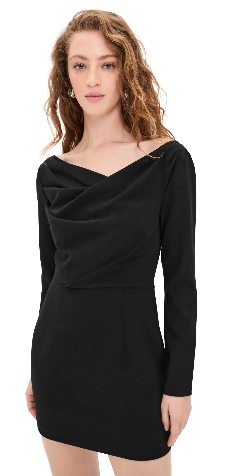 Black Halo Jacqueline Micro Mini Dress Black