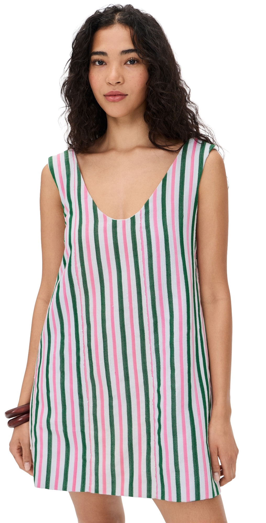 Busayo Fadeyi Dress Pink & Green