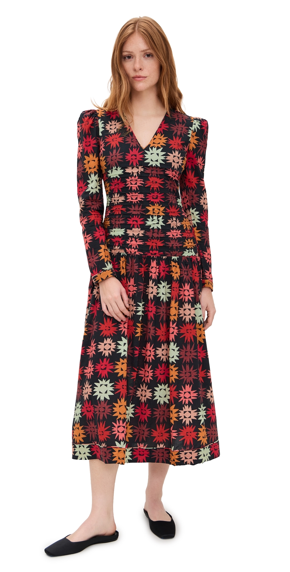 Carolina K Malika Dress Tabbi Brown