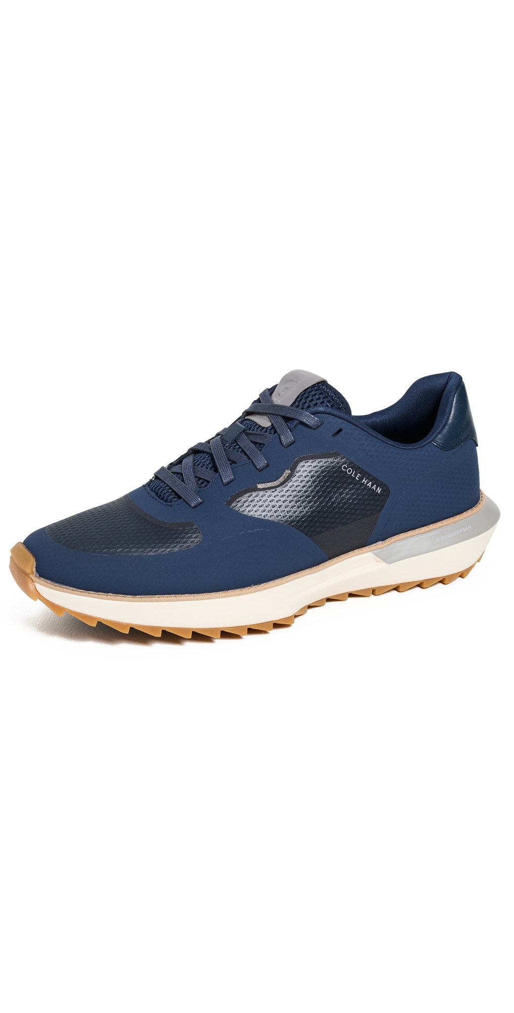 Cole Haan Grandpro Ashland II Golf Sneakers Navy BlazerTitaniumIvory .