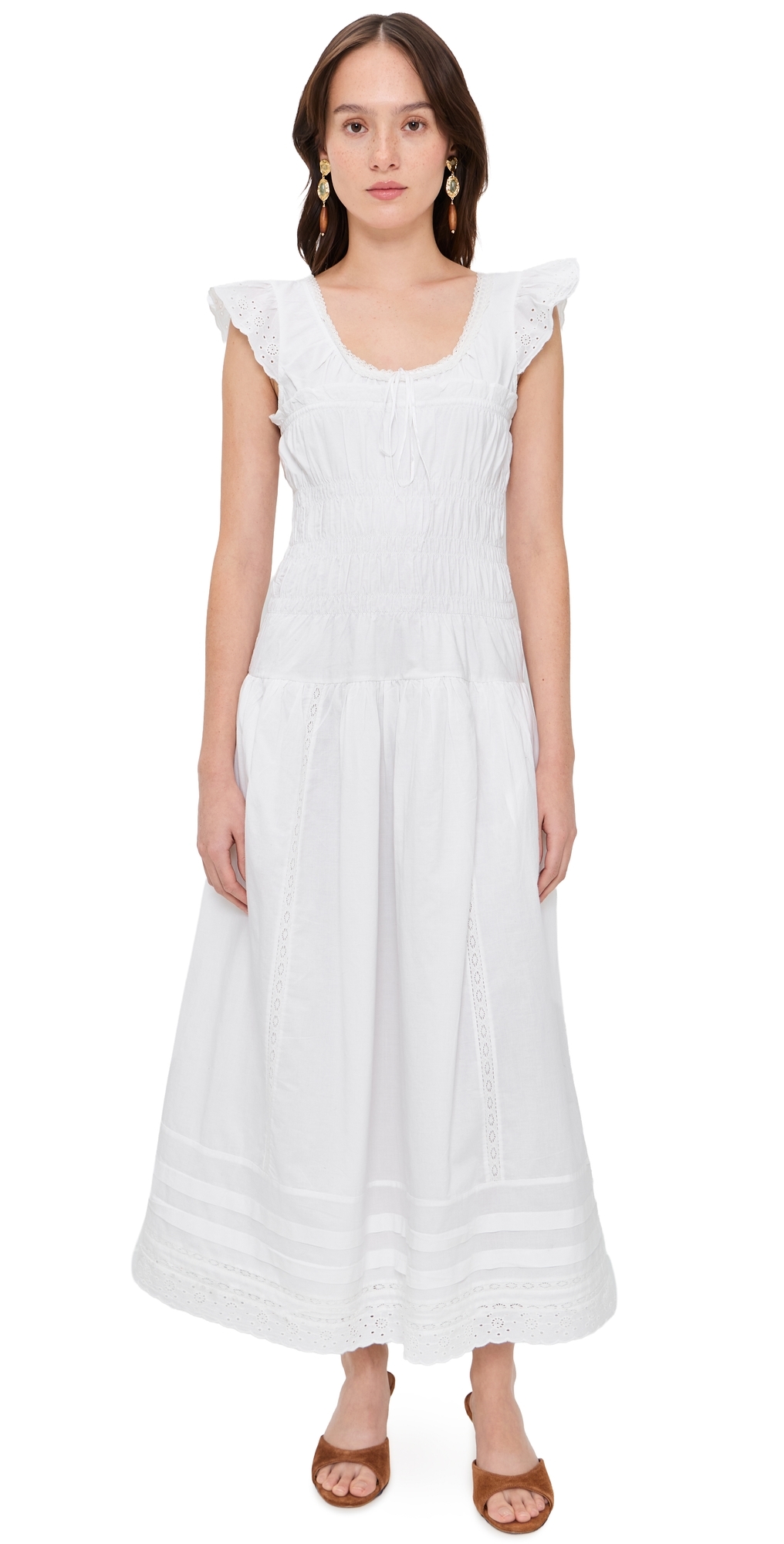 Ciao Lucia Lauretta Dress White