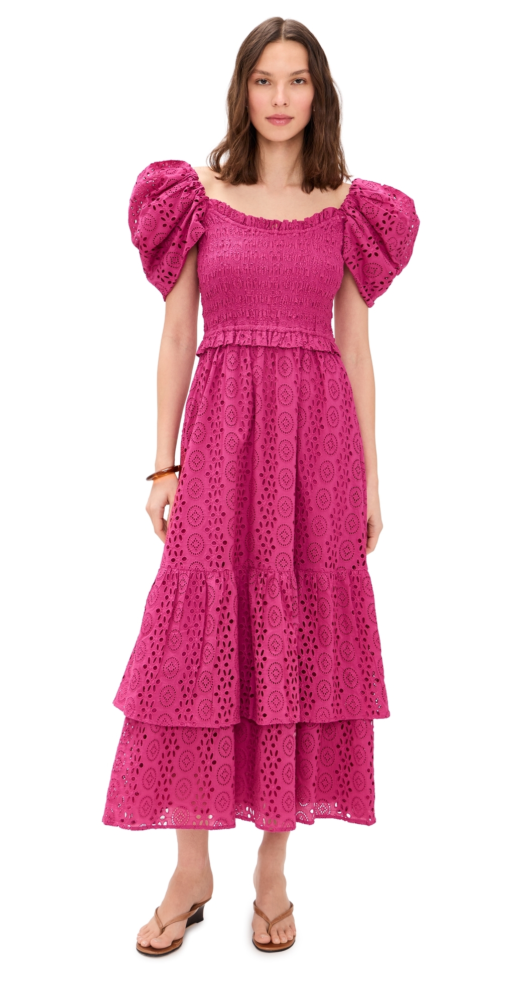 Cleobella Cleobella x Loverly Grey Fay Maxi Dress Eyelet