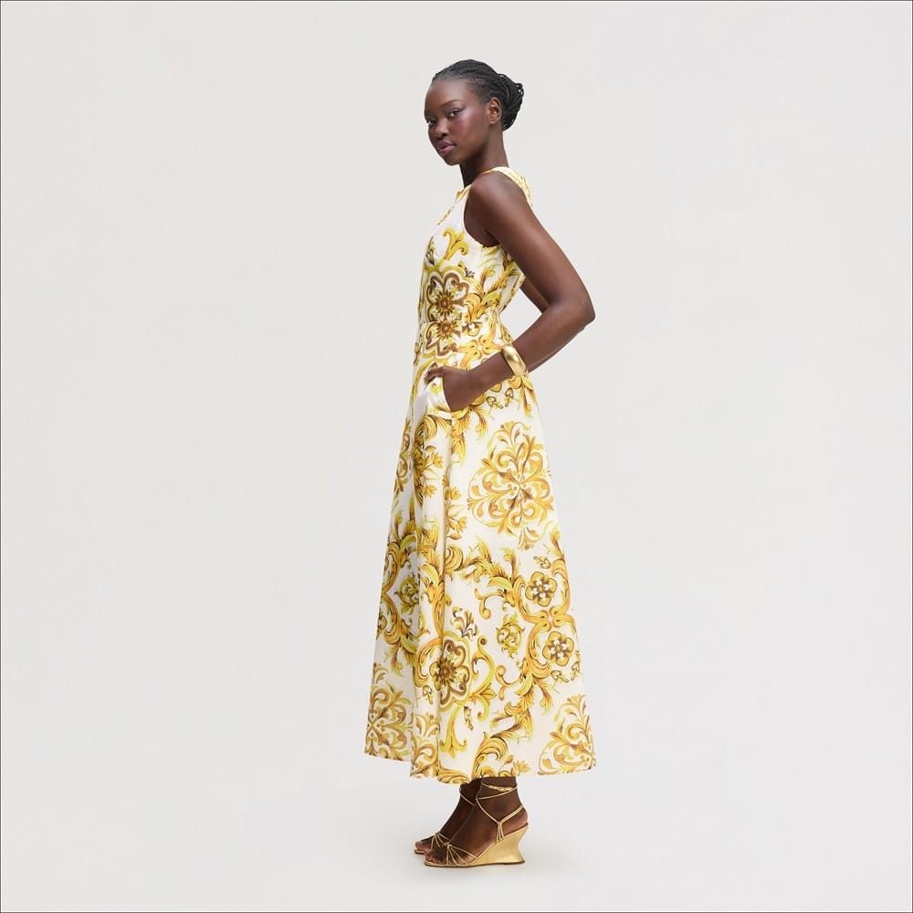 Dolce Gold Maxi Dress Dolce Gold