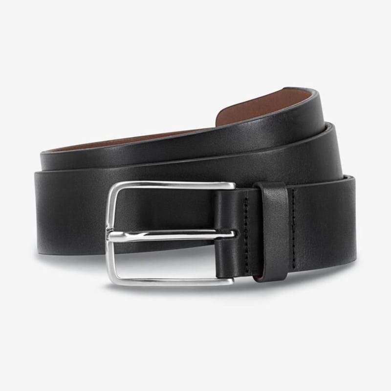 Allen Edmonds Broadway Avenue Dress Casual Belt in Black Leather, size