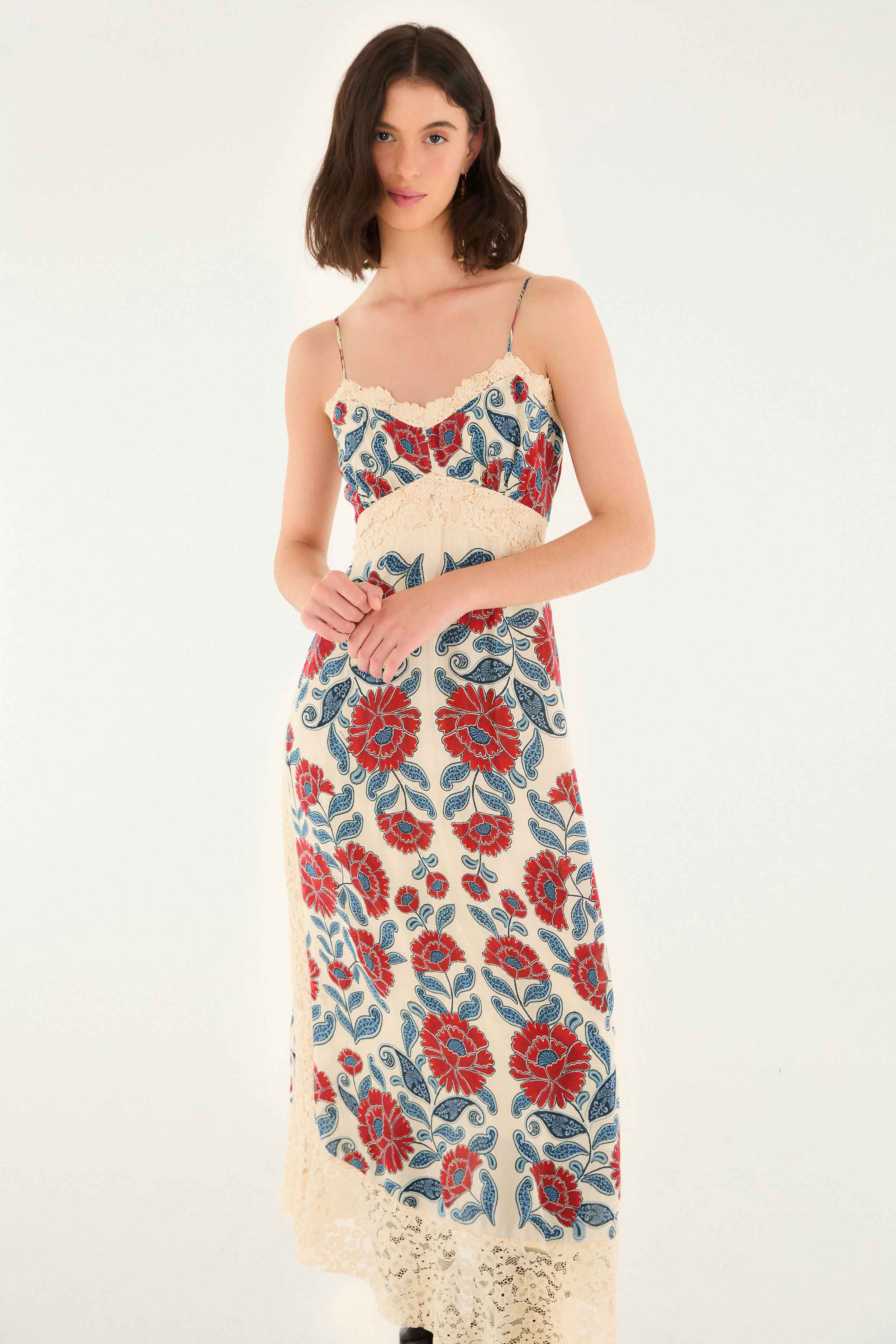 Sand Francesca Midi Dress, FRANCESCA SAND