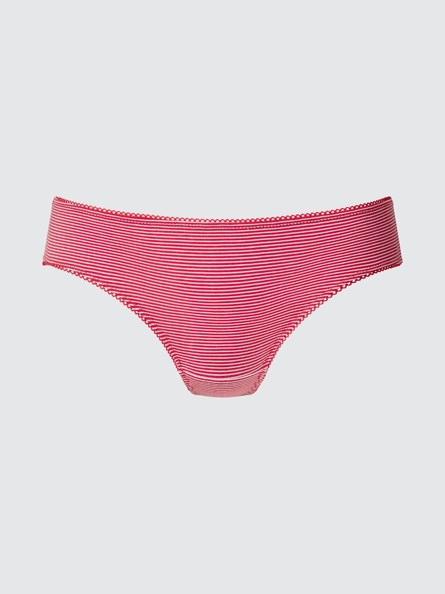 UNIQLO Women's Mid-Rise Bikini Briefs, Red, Small