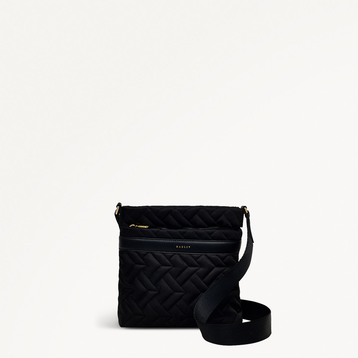 Responsible Black Crossbody Bag Holland Park Quilt AW Radley