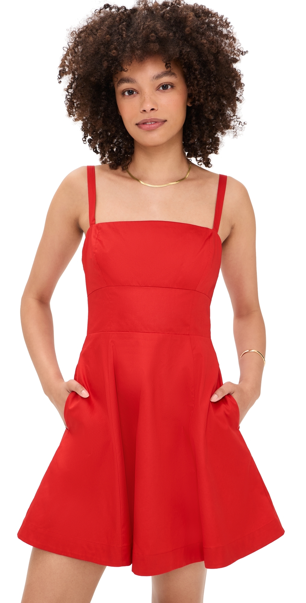 Hill House Home The Margot Mini Dress Red