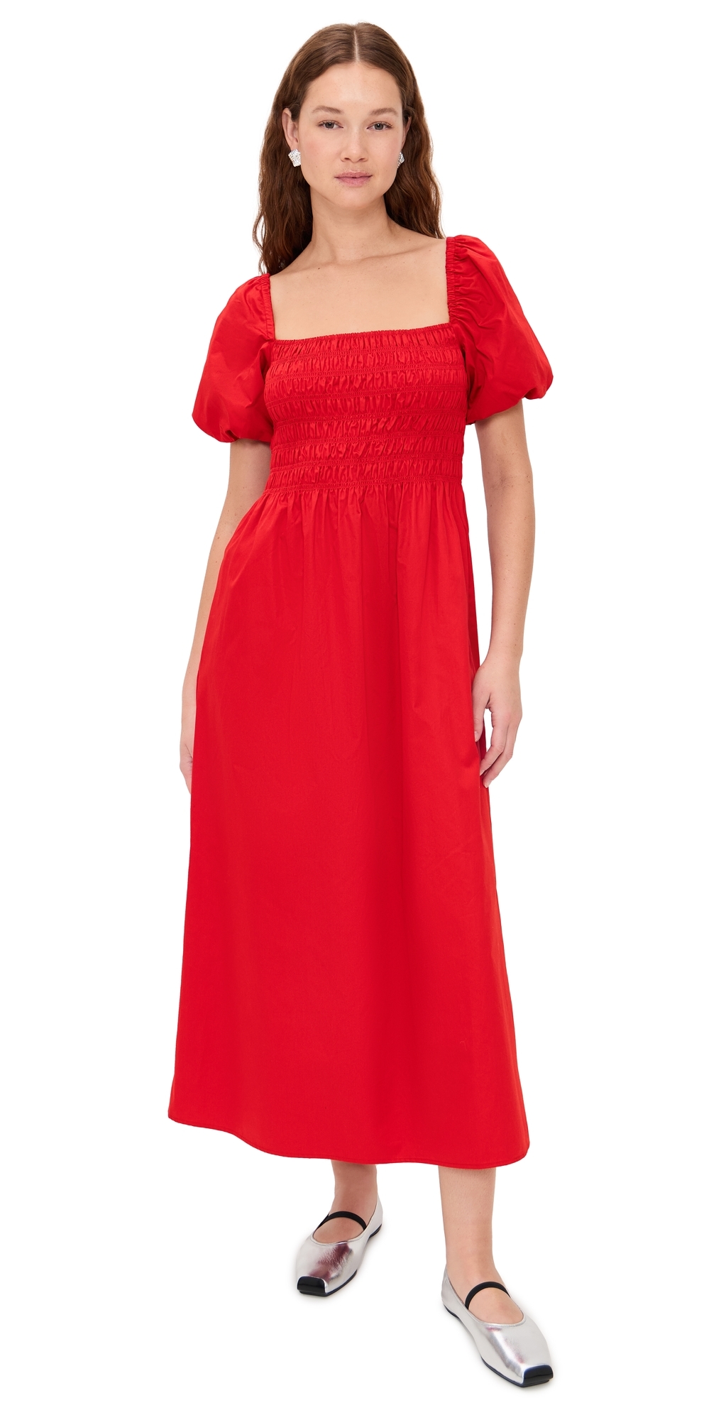 Hill House Home The Julia Dress CarmineRed X