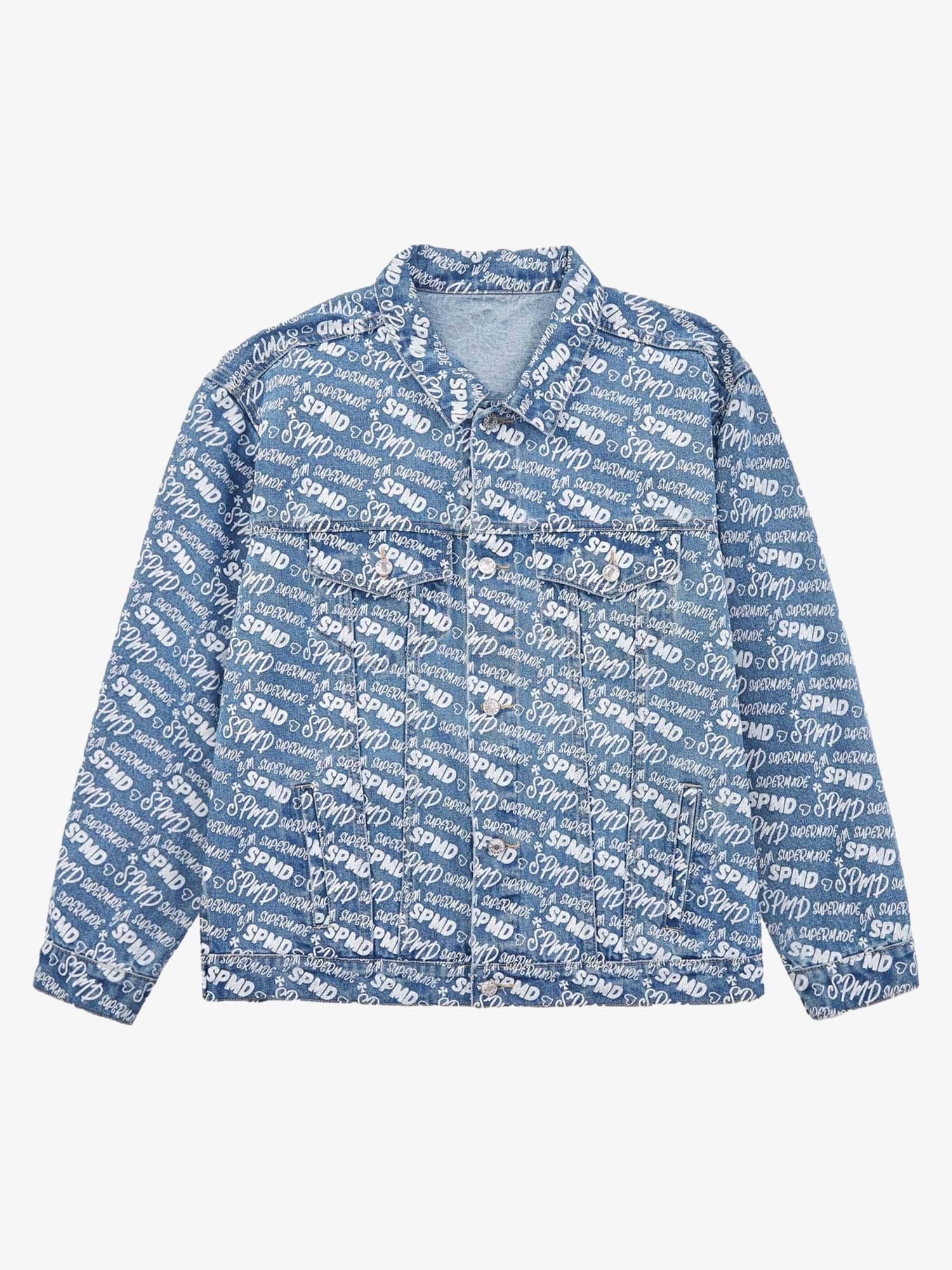 Thesupermade High Street Versatile Denim Set- - Blue Jacket Only