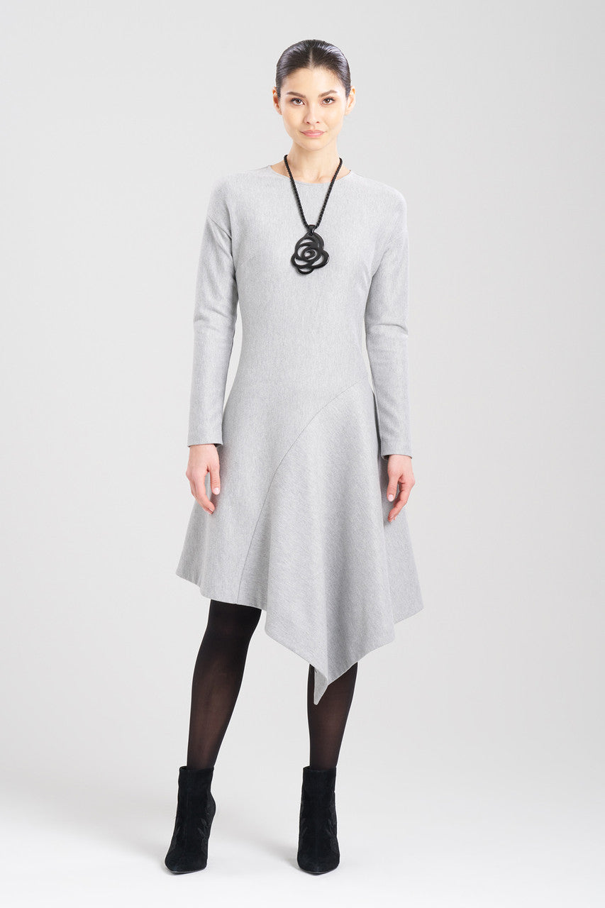 Double Jersey Asymmetric Dress