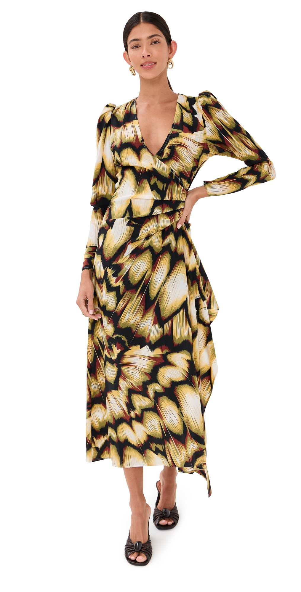 La DoubleJ Femme Silk Dress Monarch